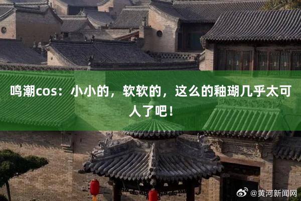 鸣潮cos：小小的，软软的，这么的釉瑚几乎太可人了吧！
